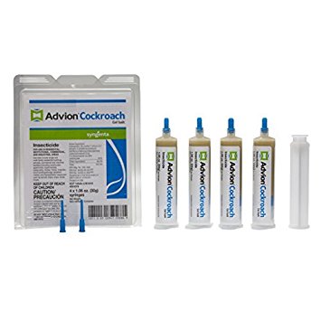 Advion Syngenta Cockroach Gel Bait 1 Box(4 Tubes)