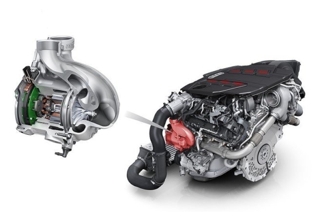 与S6、S7 TDI相同,S5 TDI也导入EPC电子涡轮系统。(Audi)