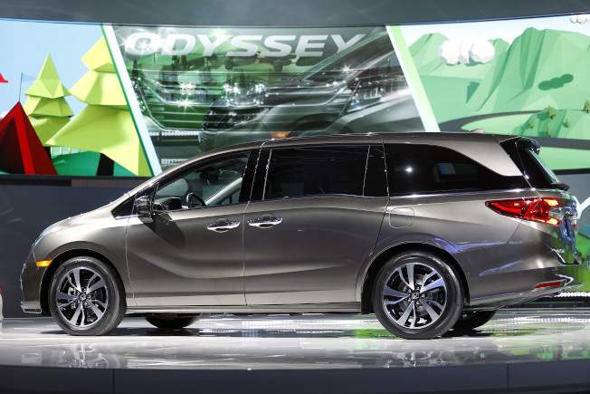 Cars.com公布年度“美国制造指数”,第二名甚至不是美国车品牌、而是“本田”Odyssey厢型车。(Getty Images)
