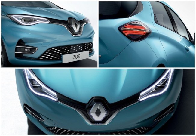 新世代Renault Zoe外观变化幅度不算太多,但换上全新家族化的车头设计,看起来又更加年轻有型了。(Renault)